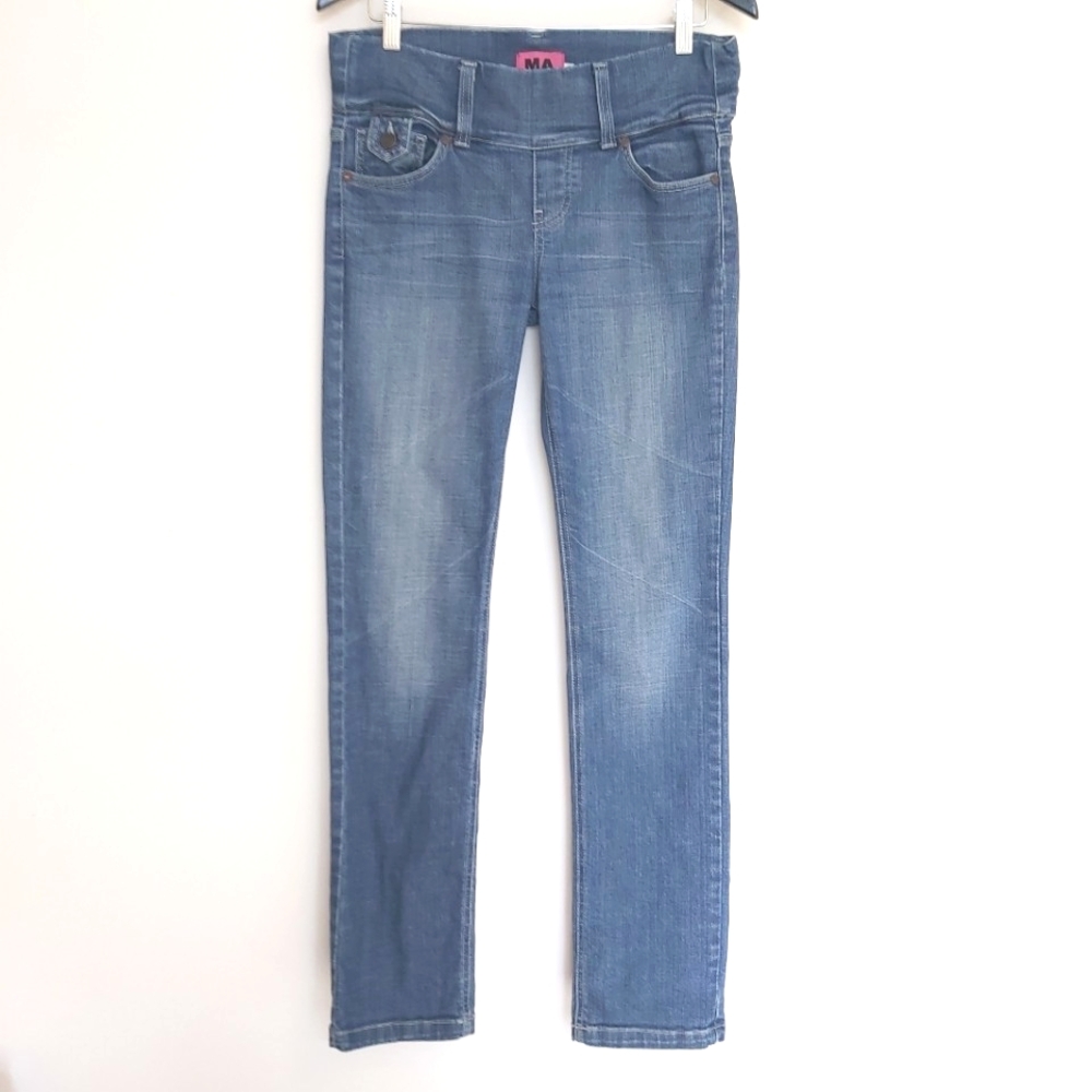 Maternal America jeans womens S blue maternity denim